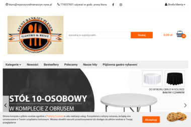 Wypożyczalnia Gastronomiczna - Catering Nysa