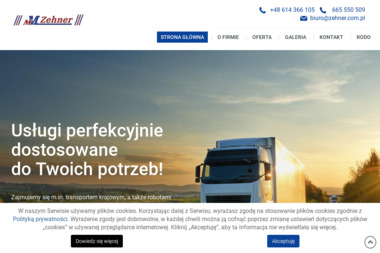Transport Roboty Ziemne Handel Zehner Mieczysław - Odwierty Sterowane Września