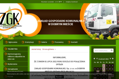 Zakład Gospodarki Komunalnej Sp. z o.o. - Wywóz Gruzu Dobre Miasto