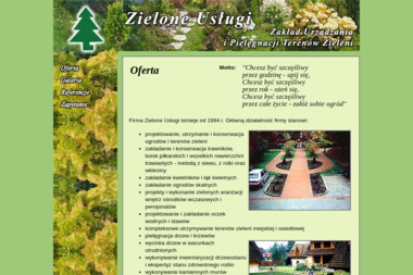 Zielone Usługi Zakład Urządzania i Pielęgnacji Terenów Zieleni Wojciech T Oleksik - Projekt Łazienki Zakopane