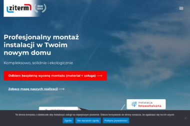 Instalacje Grzewcze - Ziterm. Kolektory słoneczne, gaz - Hydraulik Górki Wielkie