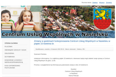 Zespół Obsługi Szkół i Przedszkoli w Nasielsku - Usługi Księgowe Nasielsk