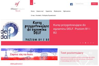 Toruńskie Stowarzyszenie Alliance Francaise - Kurs francuskiego Toruń