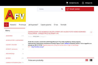 Afv Audio Foto Video Kozłowska Danuta - Sesje Zdjęciowe Karczew
