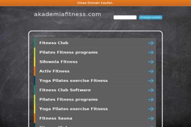 Akademia Fitness Sp. z o.o. - Trener personalny Szczecin