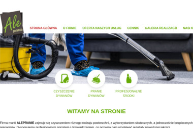 Alepranie.pl - Czyszczenie dywanów i wykładzin , pranie tapicerki - Pranie Kanapy Wrocław