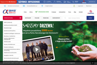 Alfa Elektro Sp. z o.o. Sieć hurtowni elektrycznych - Usługi Instalatorskie Starachowice