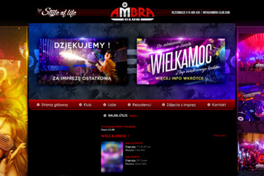 Dyskoteka "Ambra-Club" - Szkoła Tańca Blichowo
