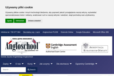 Angloschool S.J. Agnieszka Heintze, Robert Heintze, J&oacute;zef Przybyła - Szkoła Językowa Warszawa