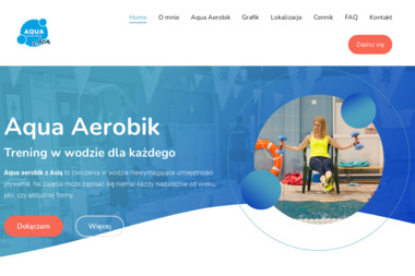 Aqua Aerobik E-Team - Siłownia Warszawa