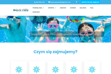 Basen Rehabilitacyjny-Aquavida. Basen, rehabilitacja - Kursy Pływania Przeźmierowo