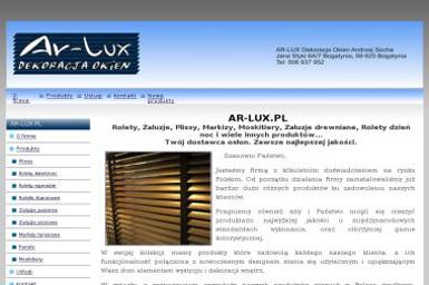 Ar Lux Dekoracja Okien Socha Andrzej - Stolarz Bogatynia