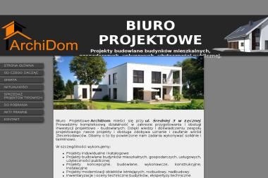Kowalski Tomasz Archidom - Biuro Projektowe - Adaptacja projektów Łęczna