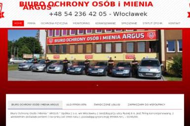 Argus. Biuro ochrony osób i mienia - Agencja ochrony Włocławek