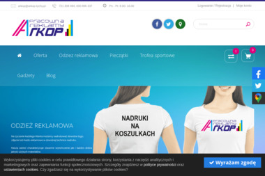 ARKOP Pracownia Reklamy - Usługi Poligraficzne Tychy