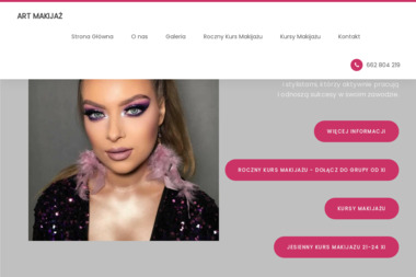 Kursy Wizażu i Stylizacji Art Makijaż - Studio Fotograficzne Krak&oacute;w