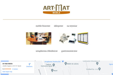 Art-Mat Meble biurowe, wyposażenie sklepów - Szafy Na Miarę Opole