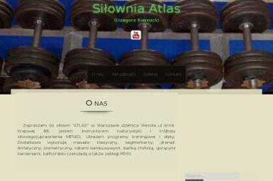 Grzegorz Biernacki Atlas - Trener personalny Mińsk Mazowiecki