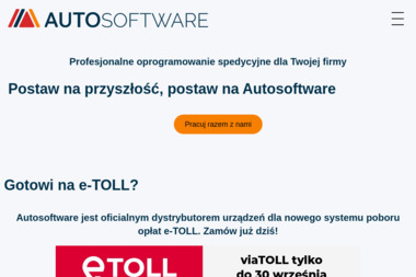 AutoSoftware. Oprogramowanie dla transportu - Transport Materiał&oacute;w Budowlanych Bydgoszcz