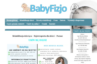 BabyFizjo Monika Młoda - Masaże Rehabilitacyjne Poznań