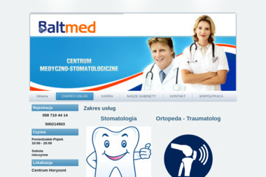 Baltmed Centrum Medyczno-Stomatologiczne Marta Gumkowska-Migas - Gabinet Ginekologiczny Gdańsk