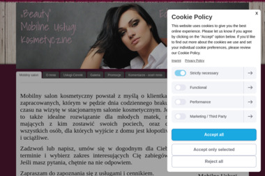 Beauty. Mobilne Usługi Kosmetyczne Edyta Olszańska - Masaż Twarzy Jarosław