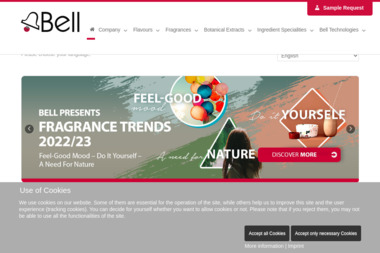 Bell Flavors & Fragrances Duft Und Aroma Gmbh Sp. z o.o. Przedstawicielstwo w Polsce - Agencja Marketingowa Pszczyna