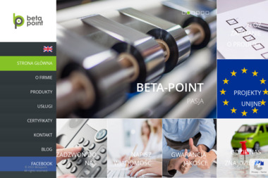 Beta-Point Beata Hoffmann-Pohnke. Etykiety samoprzylepne, drukarki etykiet - Drukarnia Wizyt&oacute;wek Bydgoszcz