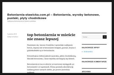 Betoniarnia Lila Stawicka PPHU - Wykonanie Wylewki Grodzisk Mazowiecki