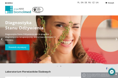 Biomol - Med Sp.z o.o. Odchudzanie , diety, analiza włosów - Dietetyk Łódź