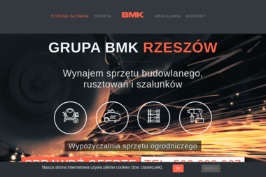 Grupa Bmk - Wypożyczalnia Sprzętu Budowlanego Rzeszów