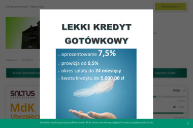 Bank Spółdzielczy w Ozorkowie Punkt Kasowy Sokolniki - Kredyt Sokolniki