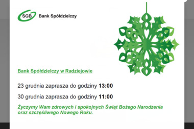 Bank Spółdzielczy w Radziejowie Oddział w Dobrem - Doradztwo Kredytowe Dobre