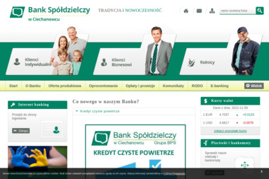 Bank Spółdzielczy w Ciechanowcu (Centrala) - Kredyty Bankowe Ciechanowiec