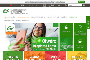 Bank Spółdzielczy w Koronowie Oddział w Śliwicach - Kredyty Bankowe Śliwice