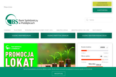 Bank Spółdzielczy w Poddębicach Punkt Kasowy w Zduńskiej Woli - Pośrednictwo Kredytowe Zduńska Wola