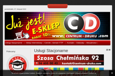 Centrum Druku - Druk Banerów Toruń