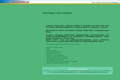 Centrum Fizjoterapii - Trener Personalny Radom