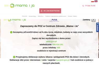 Centrum Zdrowia Mama i Ja - Ginekologia Wrocław