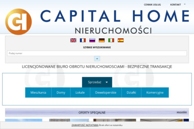 Capital Home Nieruchomości - Zakup Mieszkań Łagodzin