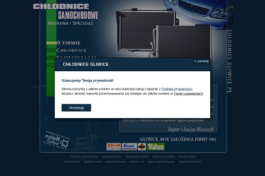 Naprawa, skup i sprzedaż chłodnic samochodowych Lucjan Blaszczyk - Instalatorstwo Gliwice