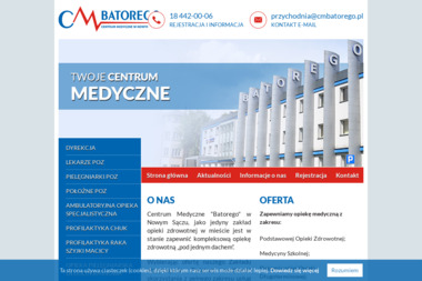 Centrum Medyczne "BATOREGO" - Gabinet Psychologiczny Nowy Sącz