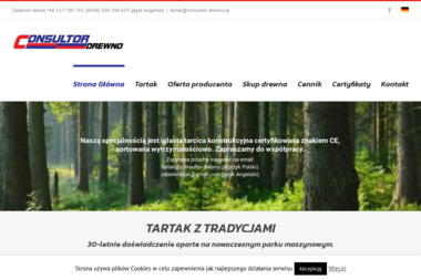 Tarcica przemysłowa - Consultor Drewno - Belki Dachowe Jaświły