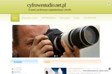 Cyfrowe Studio Foto-Video - Fotograf Na Ślub Gidle