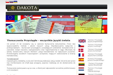 Tłumaczenia przysięgłe wszystkie języki-dakota - Tłumacze Głowno