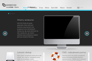 Dark Red Studio Piotr Klaja. Strony internetowe, tworzenie stron internetowych - Projektowanie Stron Kraków