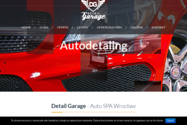 Detail Garage - Studio Pielęgnacji Samochodów - Czyszczenie Dywanów Wrocław