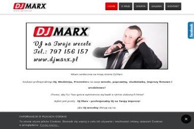 DJ Marx. Dj na wesele, dj na poprawiny, dj na studniówkę - Zespół muzyczny Wola Zarczycka