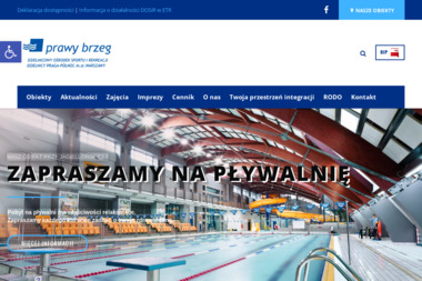 Sport i Rekreacja - Dzielnicowy Ośrodek Sportu i Rekreacji DOSiR Prawy Brzeg Warszawa - Praga P&oacute;łnoc - Indywidualna Nauka Pływania Warszawa