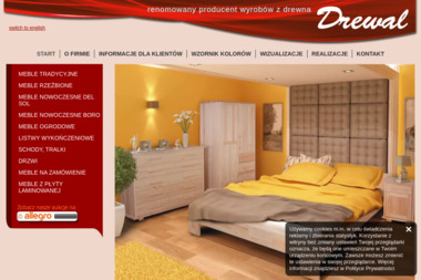DREWAL - producent mebli i wyrobów z drewna - Schody Metalowe Gaj